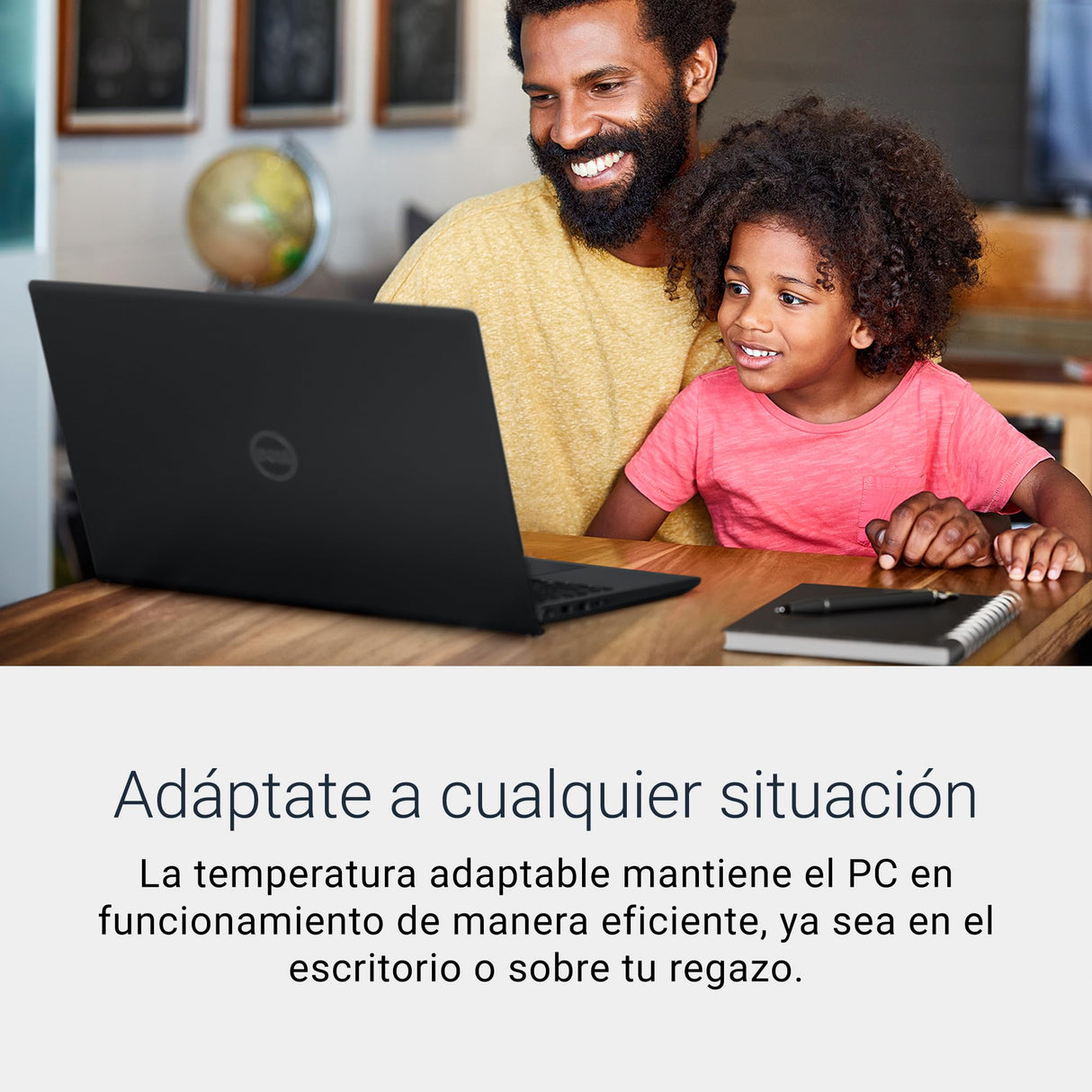 Dell 15 Portátil DC15255 – 15,6" FHD 120Hz, AMD Ryzen 7 7730U, 16GB RAM, 1TB SSD, AMD Gráficos Radeon™, Webcam HD, Windows 11 Home, Teclado QWERTY Español, Color Negro
