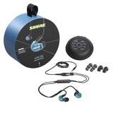 Shure AONIC 215 Auriculares de Aislamiento de Sonido con Cable, Controlador único, Ajuste Interno, Compatible con Dispositivos Apple y Android - Azul