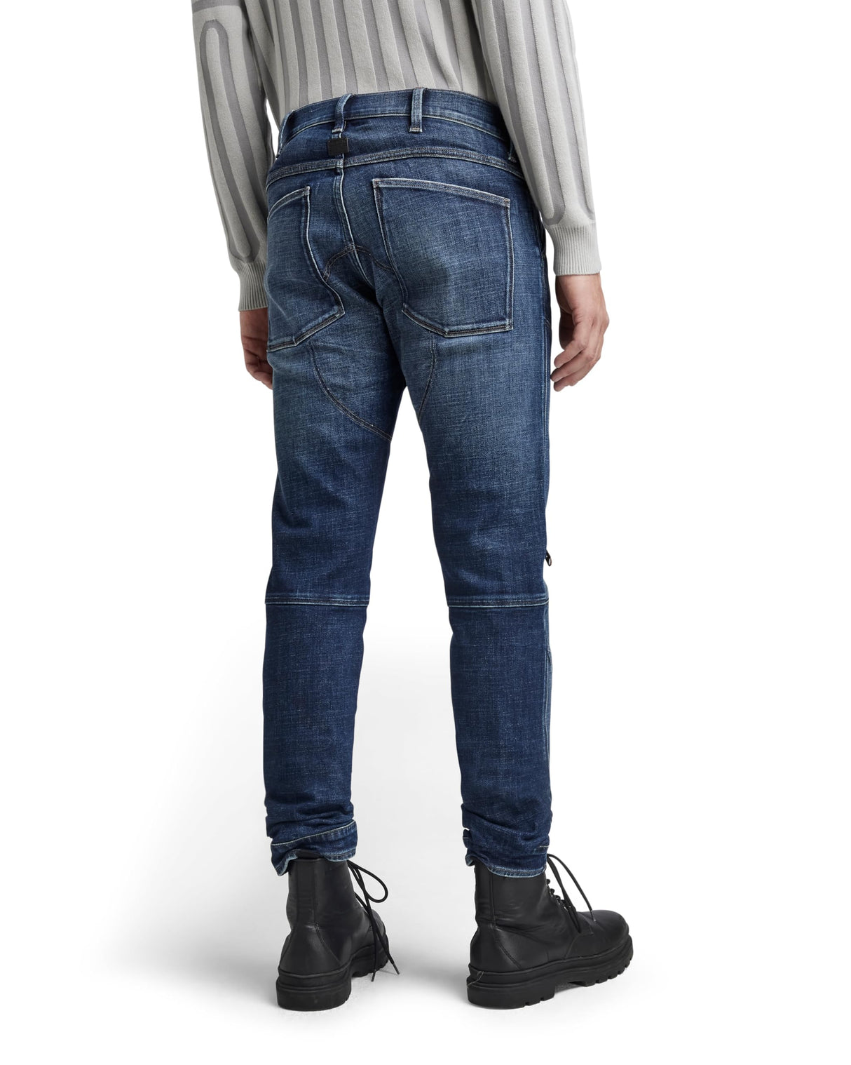 G-Star Para Hombre Jeans 5620 3D Zip Knee Skinny, Azul (worn in stratos restored D01252-C051-D333), 29W / 34L