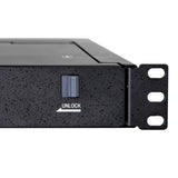 Consola KVM para montaje en rack - KVM de un solo puerto VGA con monitor LCD de 17" para rack de servidor - Cajón KVM universal de 1U con cables y hardware - Soporte USB - 50.000 MTBF (RKCONS1701)