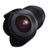 Samyang F1120705101 - Objetivo fotográfico DSLR para Sony A (distancia focal fija 16mm, apertura f/2.0 ED AS UMC CS, diámetro filtro: 77mm), negro