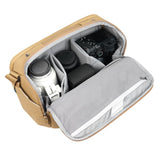 Vanguard Veo Metro S9L BG - Bolsa de fotógrafo para cámara, Objetivos y portátil o Tablet de 13 Pulgadas, Beige
