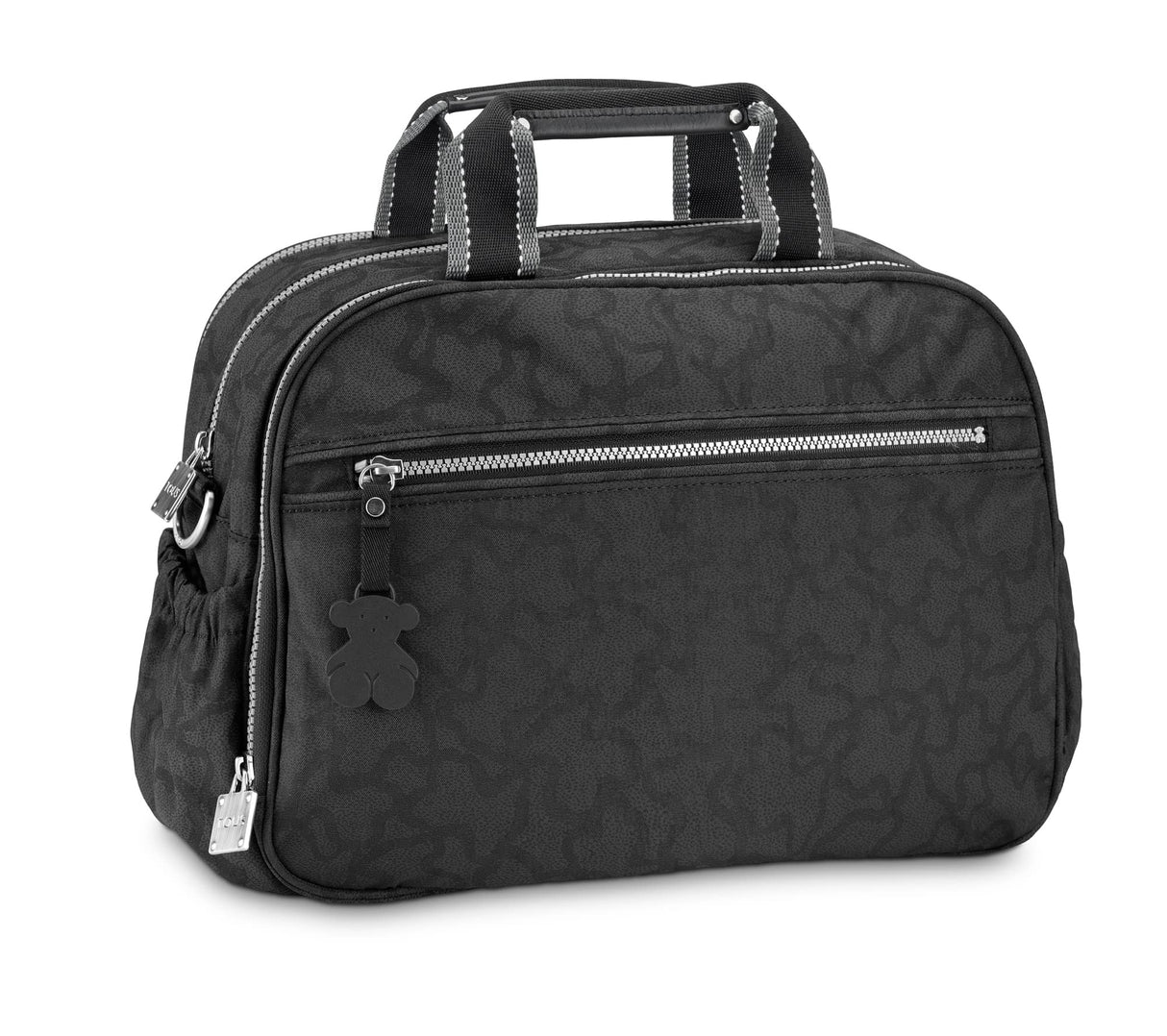 Bolsa de bebé Tous Catri Kaos 295810281 , color antracita-negro