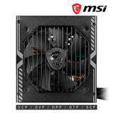 MSI mag A650BNL - Fuente de alimentación (650 W, 80 Plus, Color Bronce ATX PSU