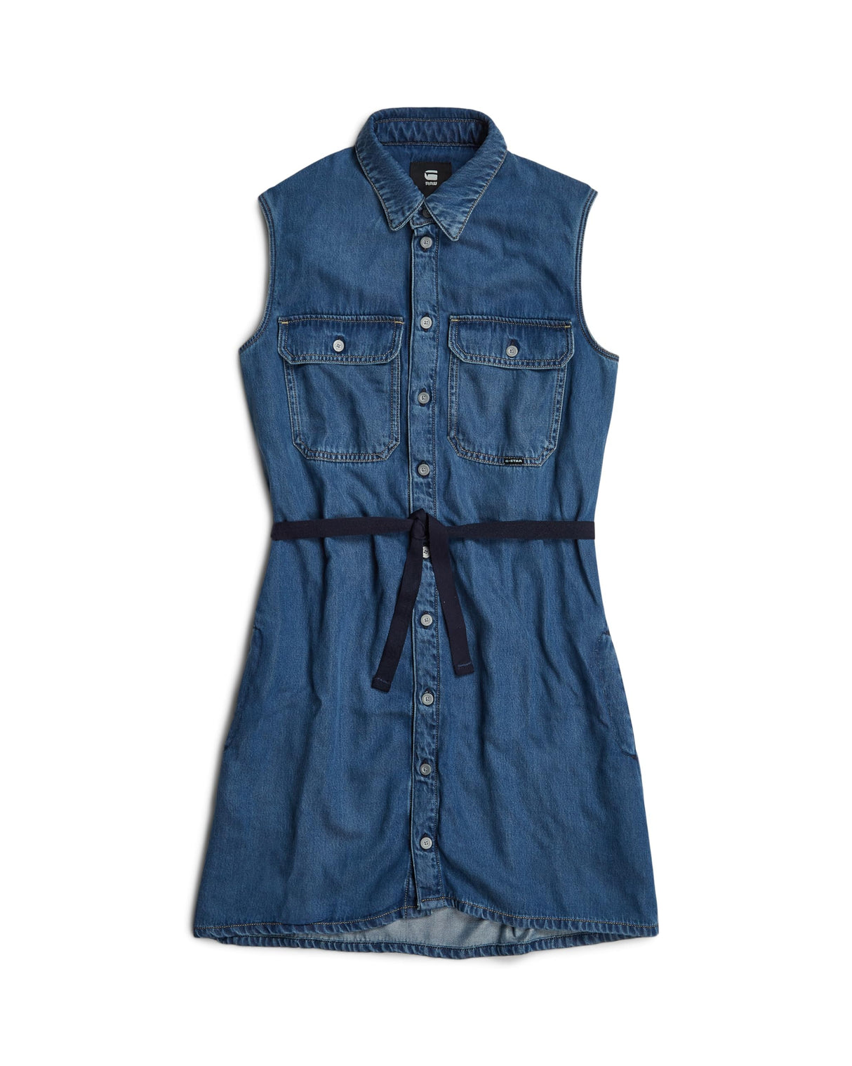 G-STAR Para Mujer Vestido Soft Cargo, Azul (Faded Whirlpool D24872-D548-G645), M