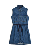 G-STAR Para Mujer Vestido Soft Cargo, Azul (Faded Whirlpool D24872-D548-G645), M