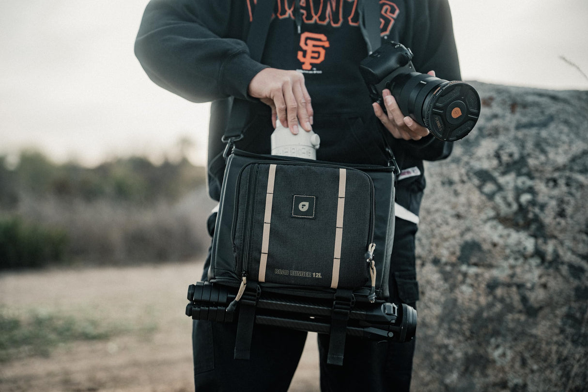 PolarPro - Roadrunner - 12L - Bandolera - Bandolera Profesional - Se Adapta a Todo tu Equipo de cámara/dron