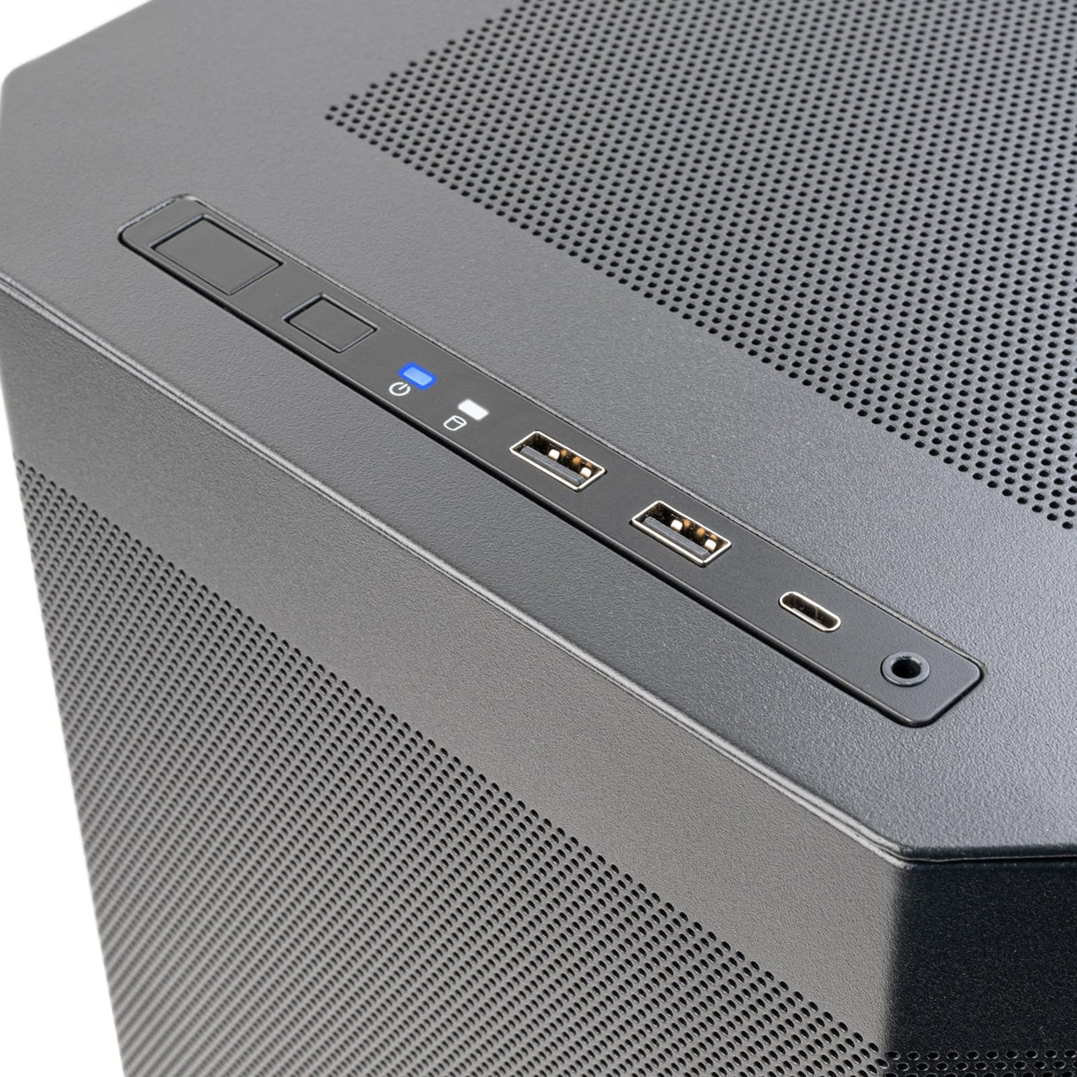 SilverStone Technology Seta H2, Chasis Muy versátil con Alta Capacidad de refrigeración para Estación de Trabajo,SST-SEH2-B