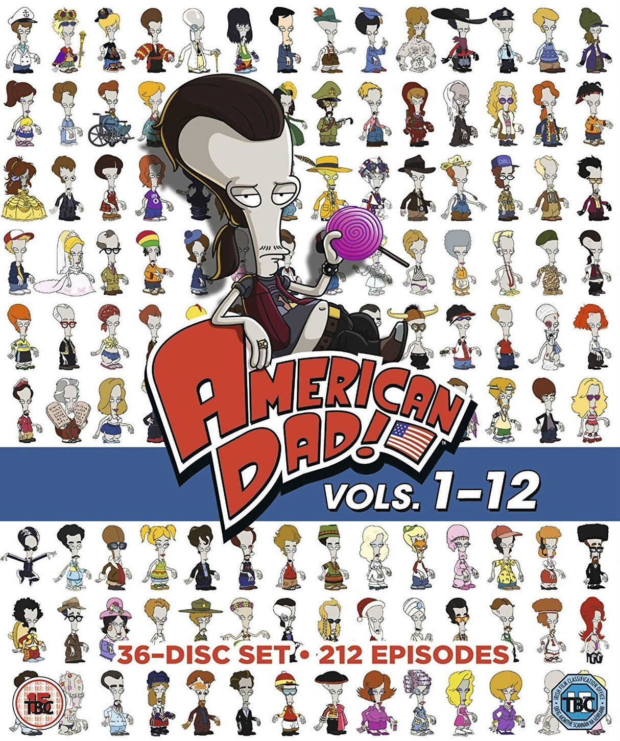 American Dad Season 1-12 Boxset DVD