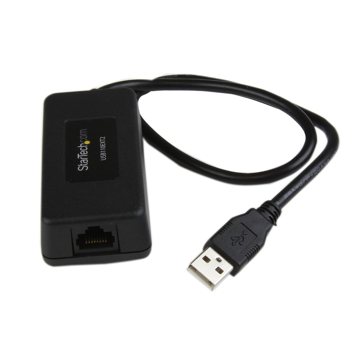 StarTech.com Extensor 1 puerto USB 1.1 por cable Ethernet Cat5 Cat6 UTP RJ45 40m de alcance rango