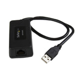 StarTech.com Extensor 1 puerto USB 1.1 por cable Ethernet Cat5 Cat6 UTP RJ45 40m de alcance rango