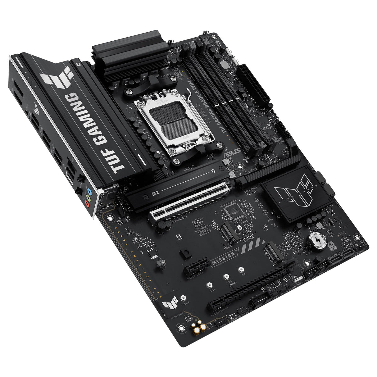 ASUS TUF Gaming B650E-E WiFi - Placa Base AMD B650 ATX, 8+2+1 etapas de Potencia 80A, DDR5, PCIe 5.0, M.2, Wi-Fi 6E, Ethernet 2,5 GB, DisplayPort, HDMI, USB Tipo-C, BIOS Flashback, Aura Sync