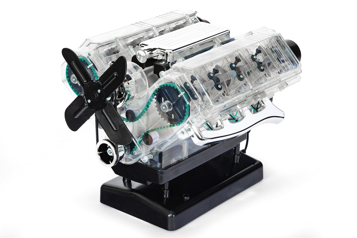 El gran motor V8 del kit de tecnología: ¡Construya el legendario motor V8 y experimente lo que hay detrás de la tecnología!