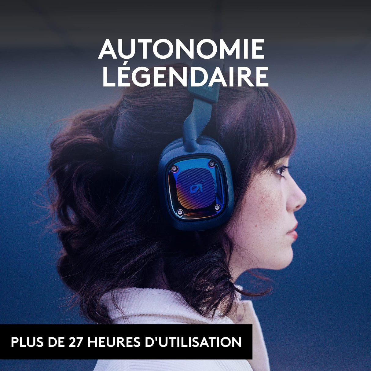 ASTRO Gaming Logitech G A30 LIGHTSPEED Auriculares inalámbricos para Bluetooth, Dolby Atmos, mic desmontable, batería 27h, carga USBC, para PS5, PS4, Xbox, NSW, PC, Android - Azul