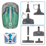 Thomas' 788577 - Aspiradora de trineo, 1700 W, 72 dB, color blanco y verde