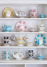 Royal Albert años 100 Years 40017572 1940 English Tetera, azúcar, Crema, Juego de 3 Piezas, Color Blanco, Porcelana Fina, Chintz inglés, 3