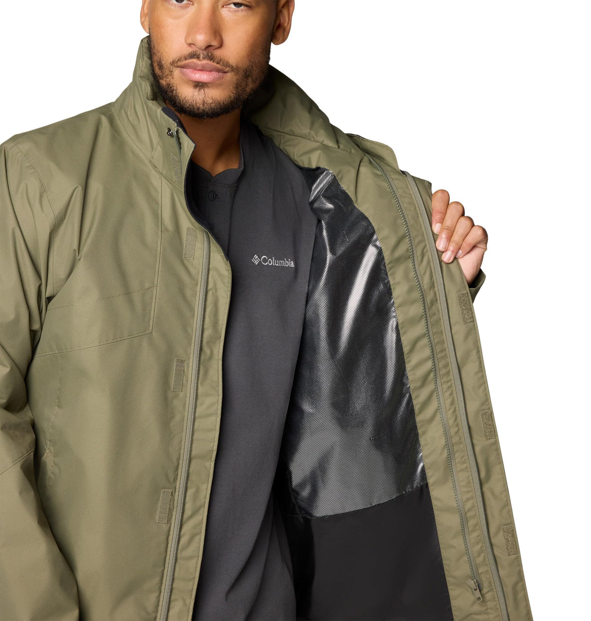Columbia Chaqueta Intercambiable para Hombre, Bugaboo III Fleece