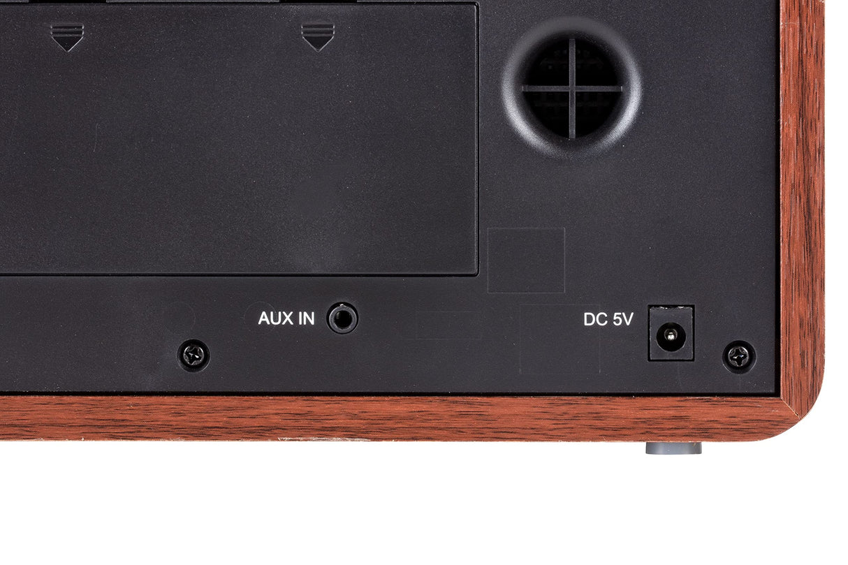 UNIVERSUM DR 350-21 Radio de Mesa Dab+, FM AUX, Bluetooth® con función Despertador marrón