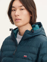 Levi's PRESIDIO PKBL HOODED JKT, Chaqueta de Hombre, Verde (Greens), XL