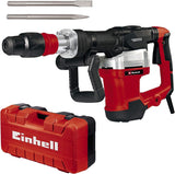 Einhell Martillo de demolición TE-DH 32 (1500 W, 32 J, 1900 min-1, portaherramientas SDS-max, mango principal+empuñadura suave, incl. cincel de punta/plano, e-box)