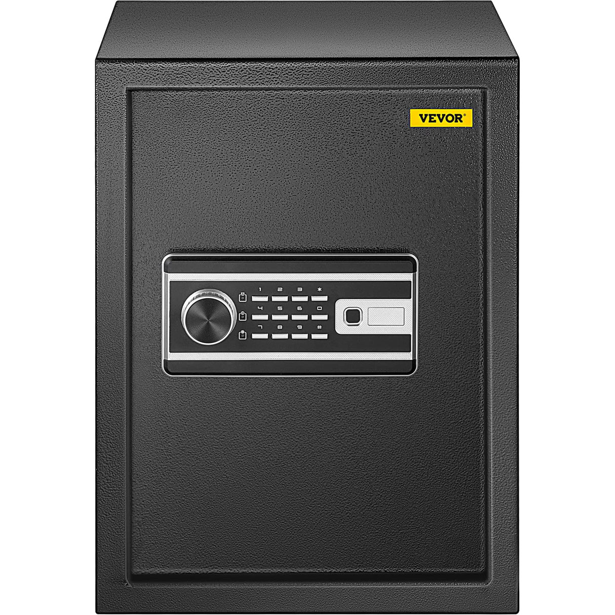VEVOR Caja Fuerte de Seguridad con Huella Dactilar 60L Caja Fuerte Antirrobo del Hogar 34,5 x 20 x 46,5 cm Huella Digital Contraseña Llave WiFi Abierto del Hotel de Oficina en Casa Caja de Seguridad