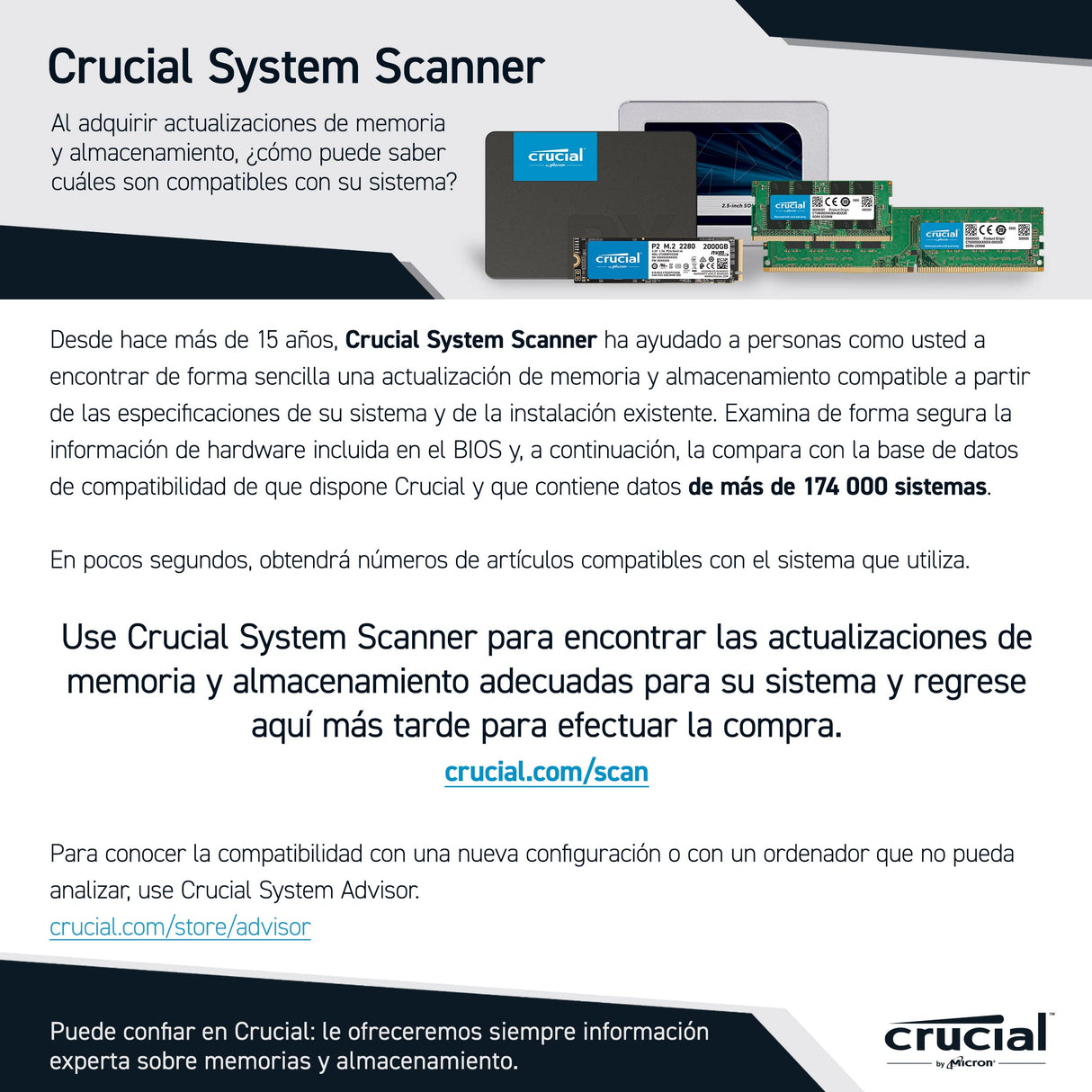 Crucial RAM CT2K32G4DFD8266 64 GB (2 x 32 GB) DDR4 2666 MHz CL19 Kit de Memoria de Escritorio