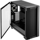 Sharkoon ELITE SHARK CA200M - Caja de Ordenador, PC Gaming, Torre E-ATX, Negro