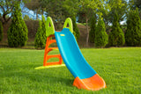 FEBER - Tobogán Slide 10 con Agua, con Hueco para la Poner la Manguera, escaleras Antideslizantes, Multicolor, de Gran Resistencia y fácil Montaje, para niños Entre 3 y 8 años, Famosa (800009592)