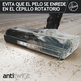 Hoover HF1 Plus Aspiradora sin Cable con Modo Turbo, Boquilla Multifuncional y Cepillo Antienredos, 45 min de Autonomía, Park&Go, Luces LED, Herramienta para Mascotas HF1P10P