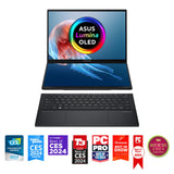 ASUS Zenbook Duo UX8406MA-PZ058X Intel Core Ultra 9 185H Gris Híbrido (2-en-1) 35,6 cm (14") Pantalla táctil 3K 3K 32 GB LPDDR5x-SDRAM 2 TB SSD