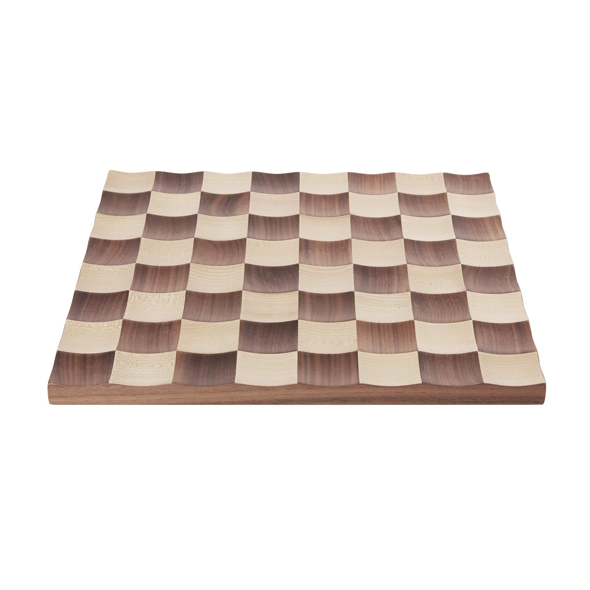 Umbra Wobble Juego de ajedrez de madera, Nogal