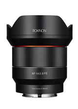Rokinon 14 mm F2.8 Full Frame Lente de Enfoque automático para Sony E-Mount, Color Negro (io14af-e)