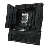 ASUS TUF GAMING B760M-BTF WIFI - Placa base Intel B760 LGA 1700 mATX (DDR5, PCIe 5.0, PCIe 4.0 M.2, WiFi 6, 2.5Gb LAN, DP, HDMI, USB 3.2 Gen 2 Tipo-C, Thunderbolt 4, conectores ocultos y Aura Sync)