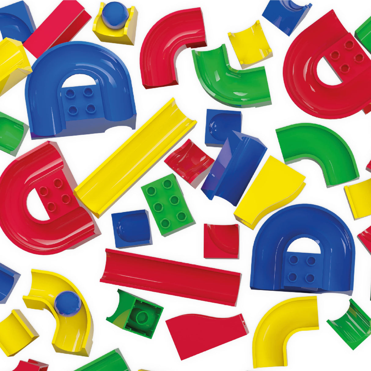 Juego de construcción, modelo 420381, de Hubelino. 128 piezas individuales, a partir de 4 años , color/modelo surtido
