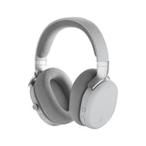 Fractal Design Scape Light - Auriculares inalámbricos para Gaming en PC - Micrófono Giratorio con Mute y antirruido - hasta 40 Horas de autonomía - Iluminación Ambiental configurable - Gris