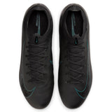 Nike Zm Vapor 16 Pro FG, Zapatillas de fútbol Hombre, Black/Black/Deep Jungle, 44.5 EU
