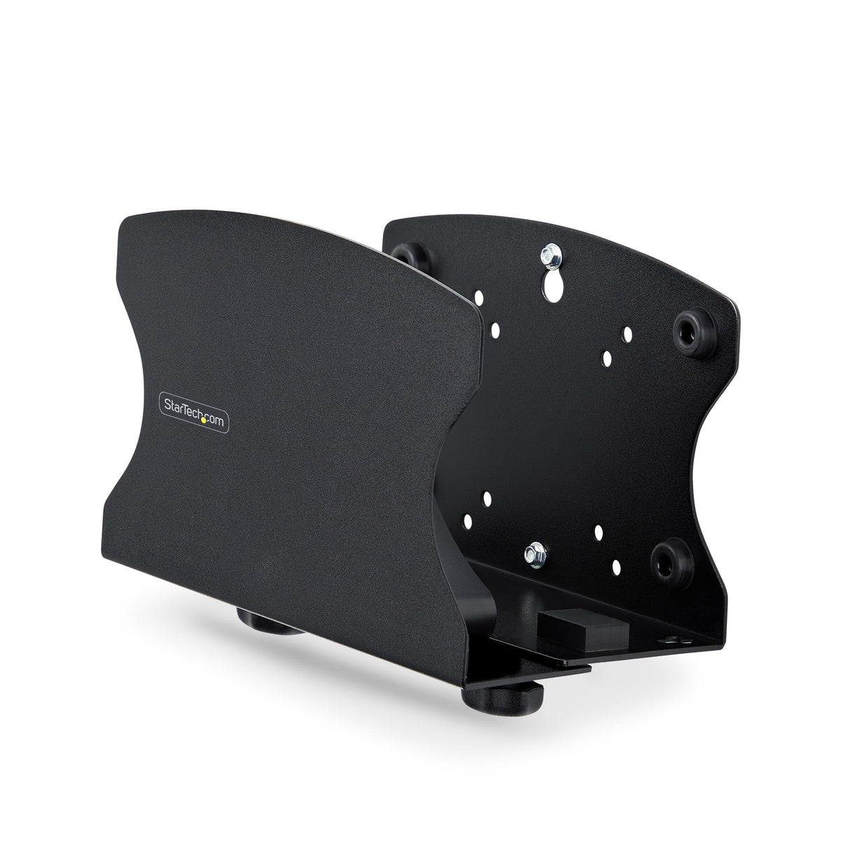 StarTech.com Bracket Soporte de Montaje en Pared para PC - Soporta CPU de hasta 18kg - Ajustes de 5cm a 20cm - Estante Mural para Caja de Ordenador de Sobremesa (2NS-CPU-WALL-MOUNT)