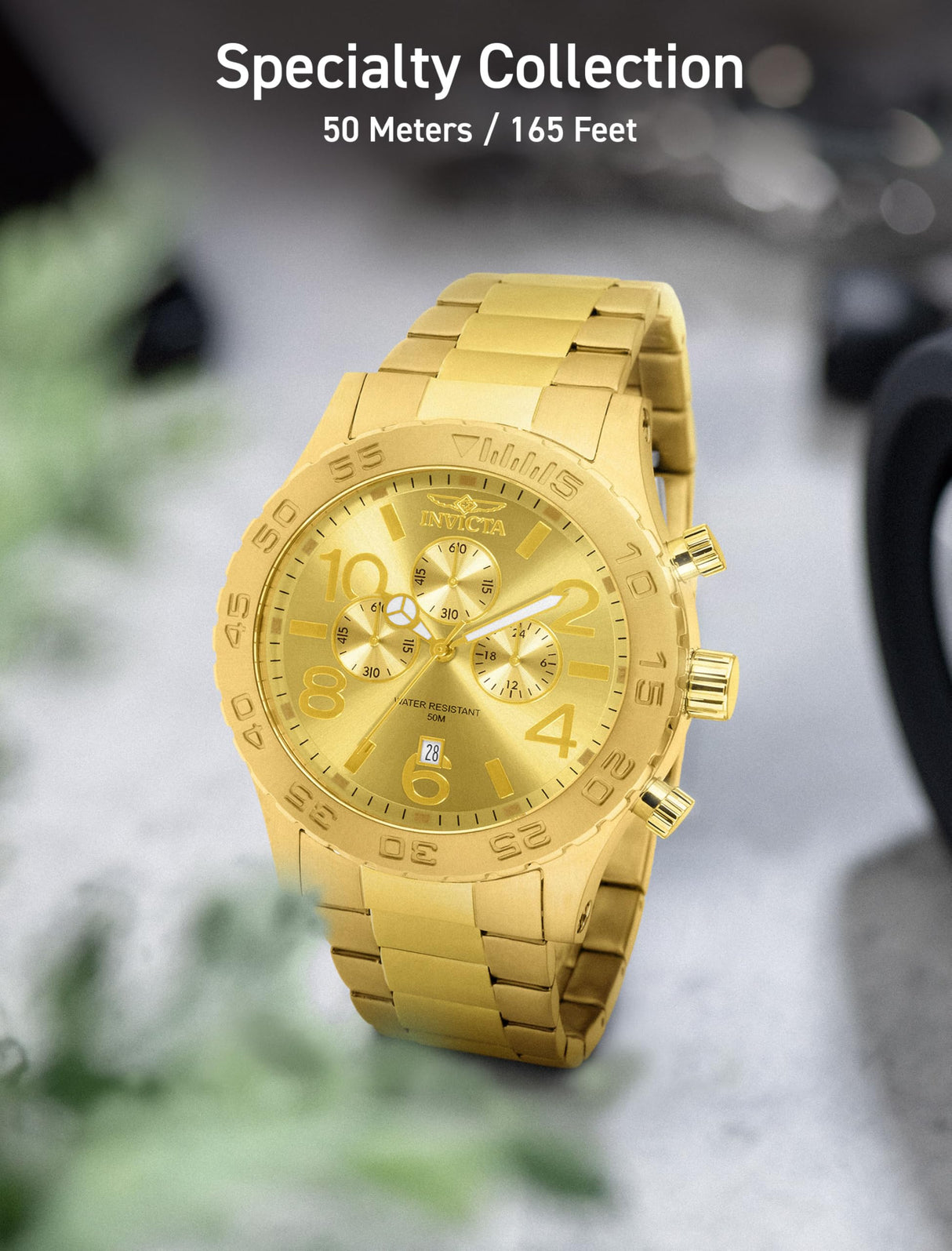 Invicta Specialty Reloj Cuarzo para Hombre de acero inoxidable - 50mm