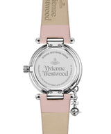 Vivienne Westwood Reloj Analógico para Mujeres de Cuarzo con Correa en Cuero VV006SLPK