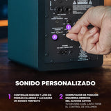 M-AUDIO BX4 Par 4.5" 120W Monitores de Estudio, Altavoces Autoamplificados para PC para videojuegos, producción musical, transmisiones en directo, podcast