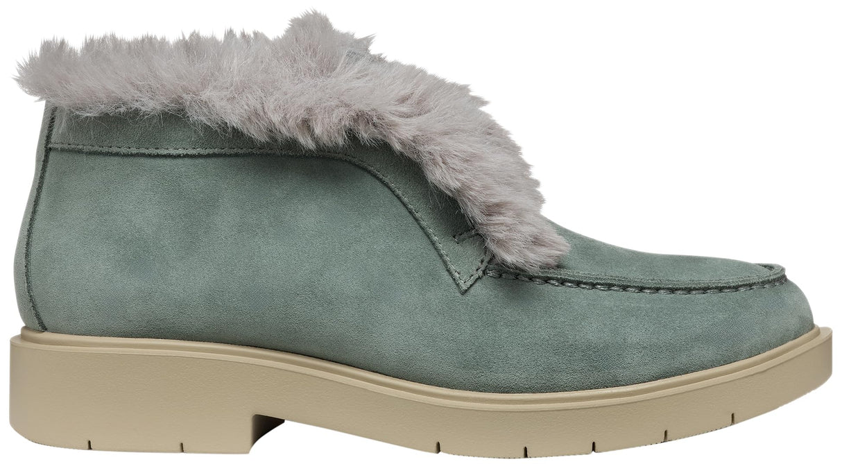 Geox D Spherica Ec1 D, Bota de Tobillo Mujer, Sage Dk Grey, 41 EU