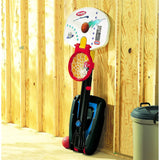 Little Tikes Easy Store Juego de baloncesto, Diversión al aire libre, Altura ajustable, Juego activo, Incluye un balón, Edad de 12 meses a 6 años y más