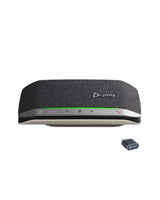 Altavoz manos libres Bluetooth portátil personal Poly Sync 20+ (Plantronics) - Reducción del ruido o de ecos, Adaptador Bluetooth USB-C, Funciona con Teams (certificado), Zoom, PC, teléfonos celulares