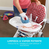 BLACK+DECKER Fregona de vapor 2 en 1 con guante limpiador de mano SteaMitt y 11 accesorios, BHSM166DSM-QS