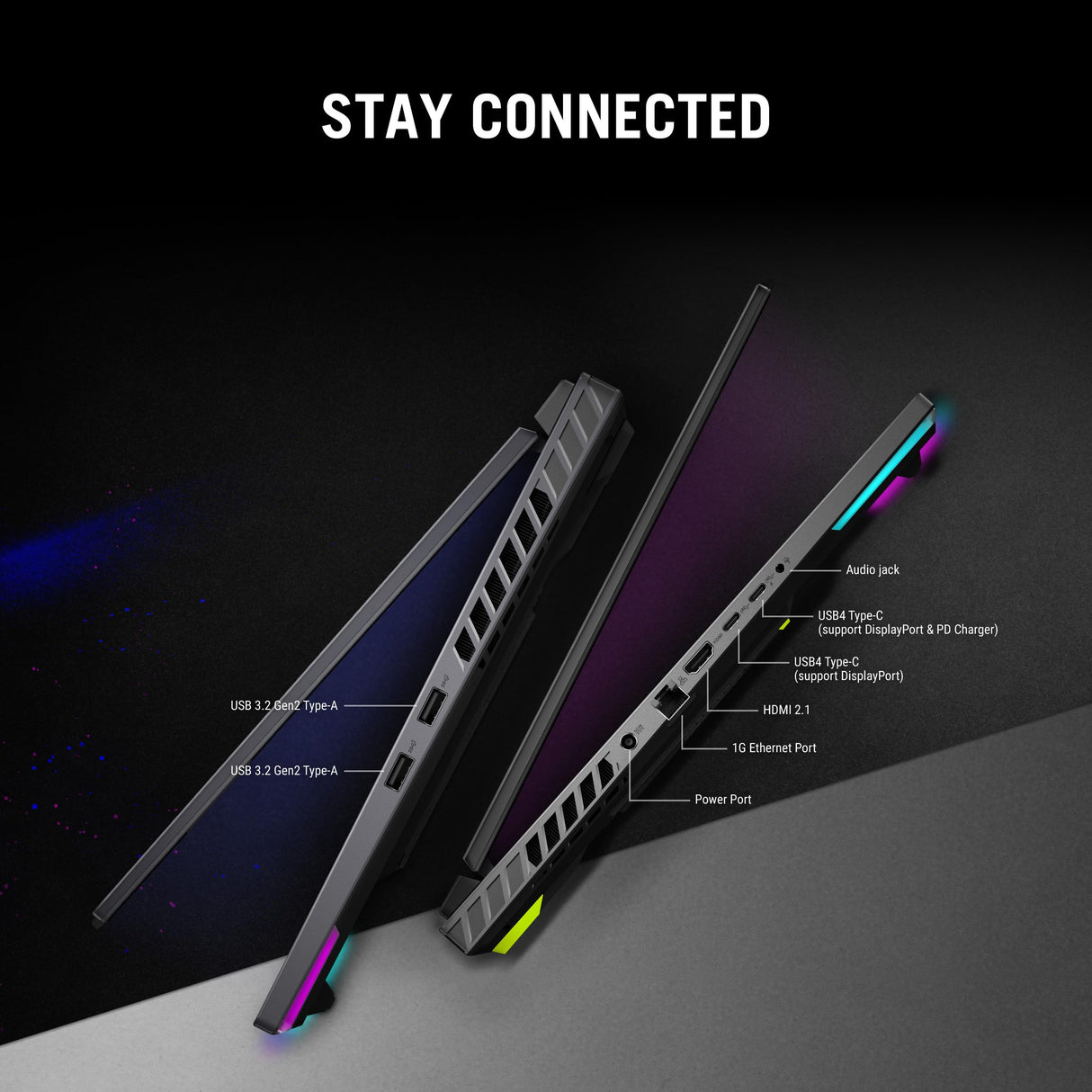 ASUS ROG Strix G16 G614PM-S5004W Laptop para Juegos | 16" | AMD Ryzen 9 8940HX | 16GB RAM | 1 TB SSD | NVIDIA GeForce RTX 5060 | Sistema operativo Windows | Teclado QWERTY
