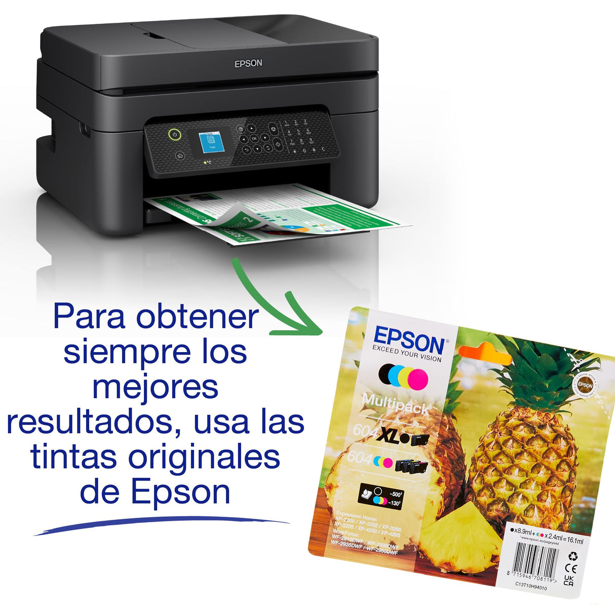 Impresora de inyección de tinta multifunción Expression Premium XP‑7100 A4 con conectividad inalámbrica
