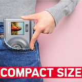 AGFA PHOTO Realishot DC9200 - Cámara Digital Compacta, 24 MP, Video 4K, Zoom Óptico 10X, Pantalla Doble 2.8" + 1.54", Sensor CMOS, Estabilización de Imagen, Batería de Litio - Plata