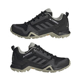 Adidas Mujer Terrex AX3 Gore-Tex Hiking Shoes, Core Black/Solid Grey/Metal Grey, 39 1/3 EU