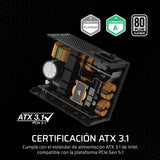 CORSAIR SF750 (2024) Fuente de Alimentación ATX Totalmente Modular de Bajo Ruido 80 Plus Platinum – Compatible con ATX 3.1 – Preparada para PCIe 5.1 - Negro