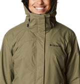 Columbia Bugaboo Fleece Interchange Jacket, Chaqueta De Invierno 3 En 1 para Mujer, Stone Green, Talla XS